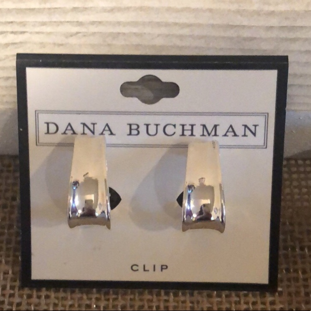 Dana Buchman clip earrings